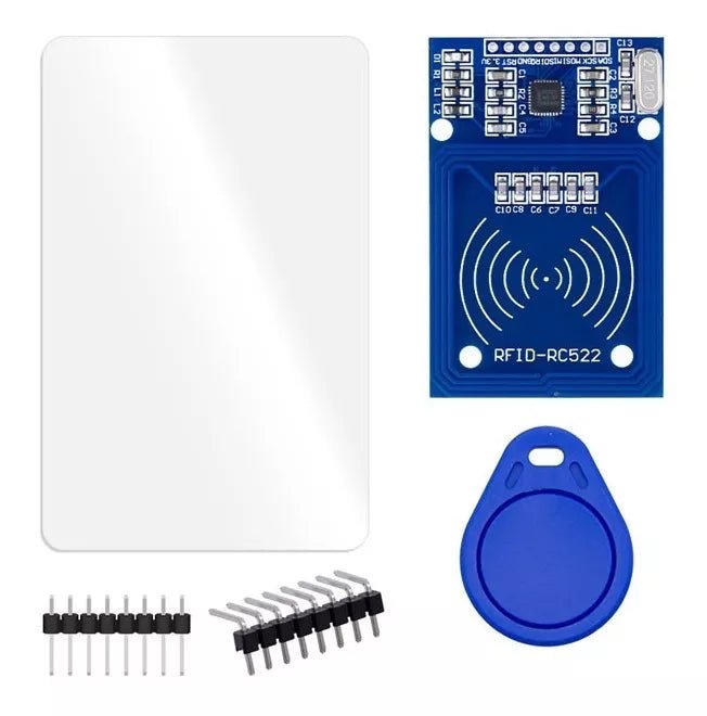 Kit De Modulo Lector Rfid Rc522 Llavero 13.56mhz y Mas - Tecneu