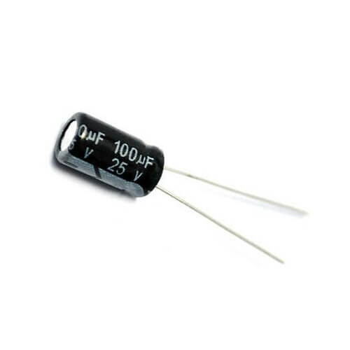 Capacitor Electrolítico 0.1uF - 1000uF / 50V, 25V, 16V, 10V - Tecneu