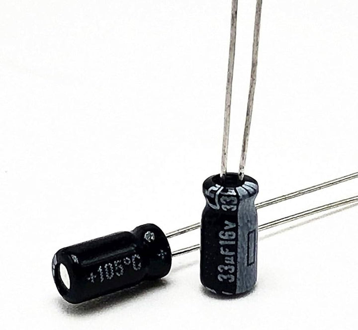 Capacitor Electrolítico 0.1uF - 1000uF / 50V, 25V, 16V, 10V - Tecneu