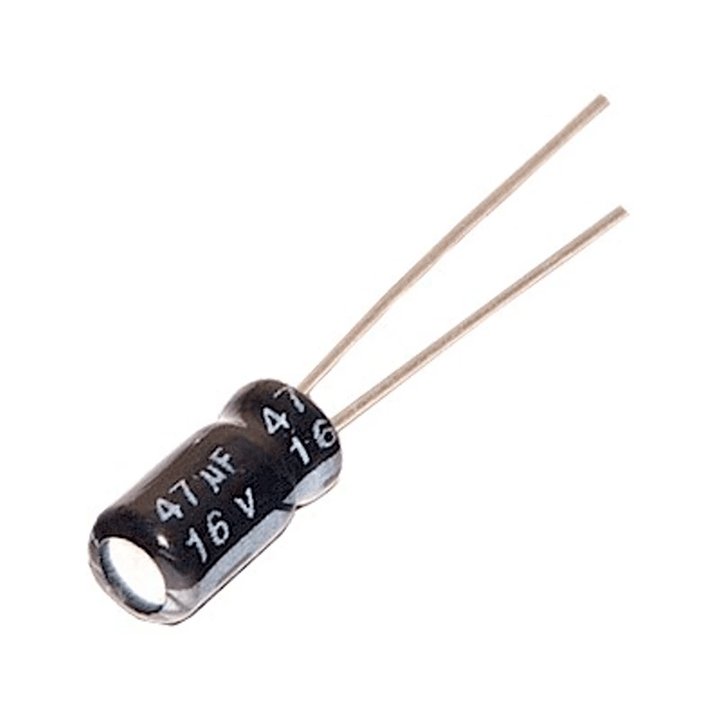 Capacitor Electrolítico 0.1uF - 1000uF / 50V, 25V, 16V, 10V - Tecneu