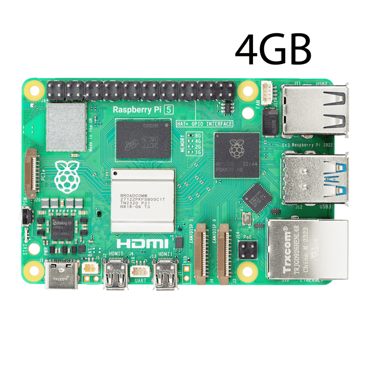 Raspberry Pi 5 Computadora de una sola placa 4GB - Tecneu