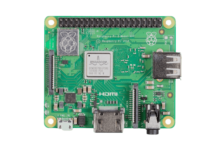 Raspberry Pi 3 Modelo A+ 512MB RAM 1.4GHz WiFI Bluetooth - Tecneu