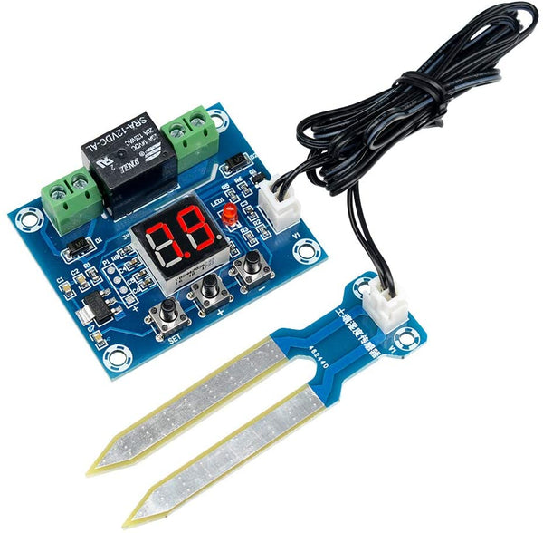 Control Automático De Riego Xh-m214 Con Sensor Higrómetro