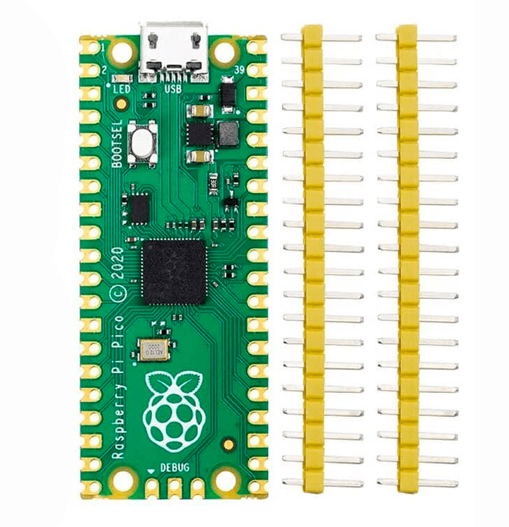 Raspberry Pi Pico micro USB Dual - Core RP2040 - Tecneu