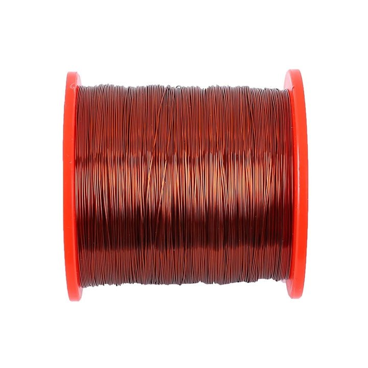 Rollo Bobina Alambre Magneto Esmaltado 500g 100% Cobre 28AWG - Tecneu