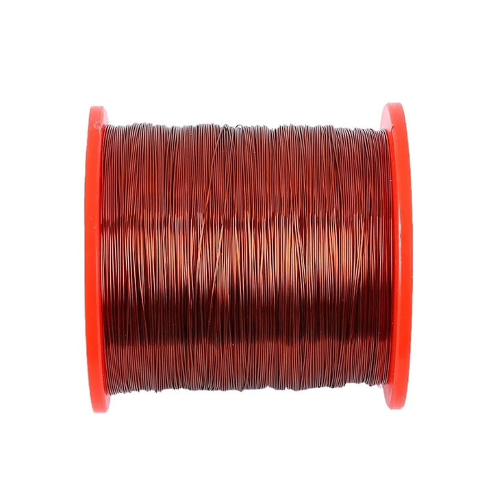 Rollo Bobina Alambre Magneto Esmaltado 500g 100% Cobre 30AWG - Tecneu