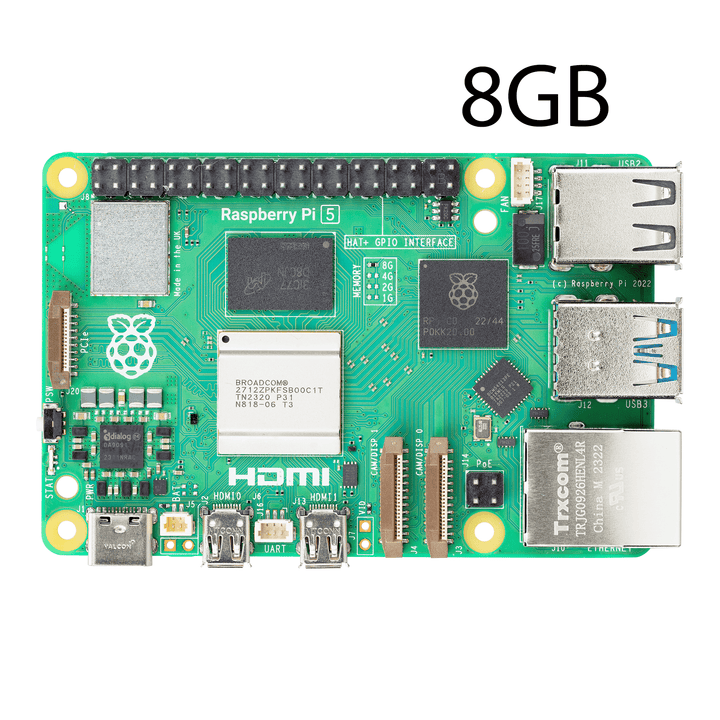 Raspberry Pi 5 Computadora de una sola placa 8GB - Tecneu