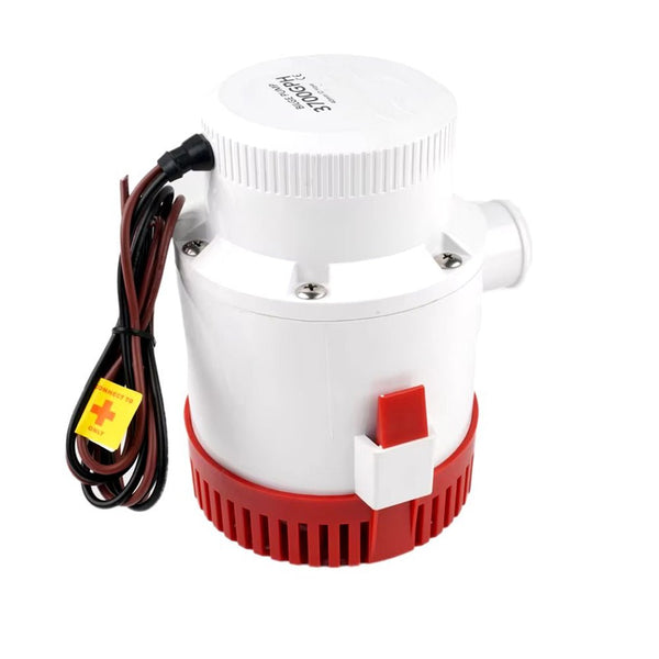 Bomba Sumergible de Agua 12V 3700 GPH Modelo CH8028 - Tecneu