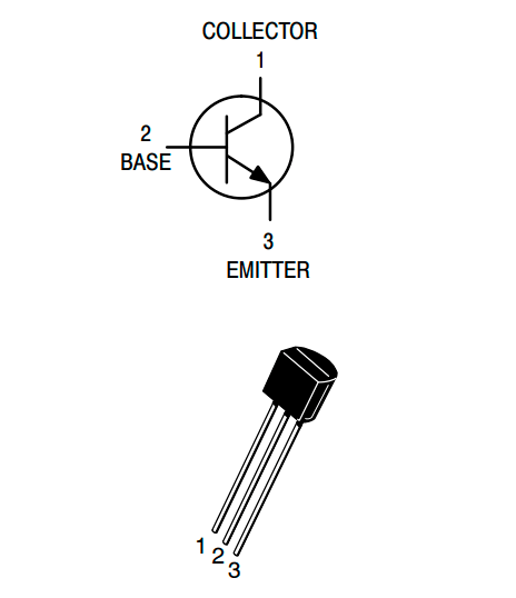 2N2222 Transistor BJT NPN 40V TO - 92 - Tecneu