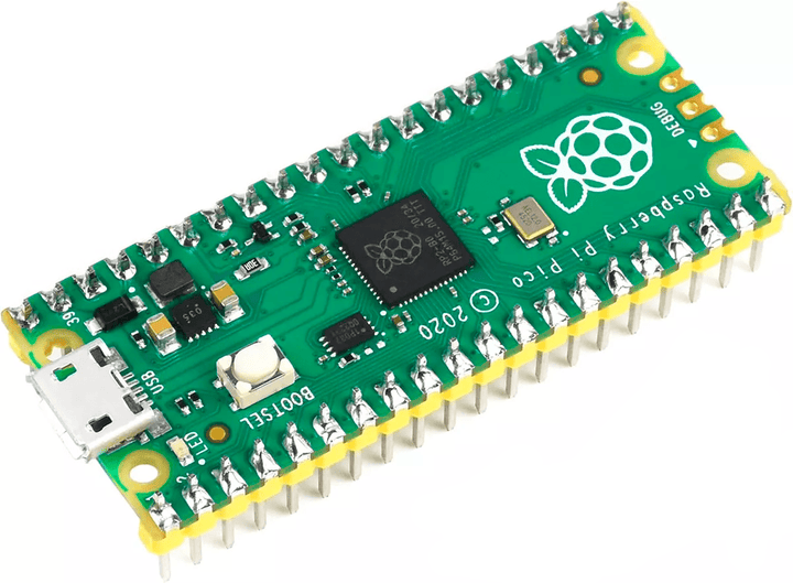 Raspberry Pi Pico micro USB pines soldados Dual - Core RP2040 - Tecneu