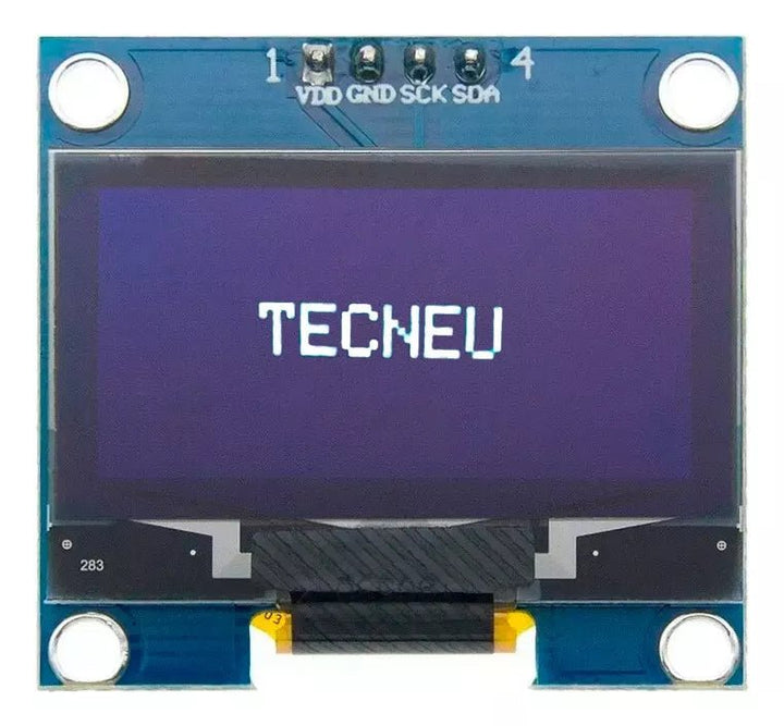 Módulo De Pantalla Led Oled 0.96 i2c 4 Pines Ssd1306 128x64 - Tecneu