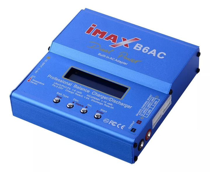 Cargador De Baterías Lipo Imax B6ac + Adaptador Multicarga - Tecneu