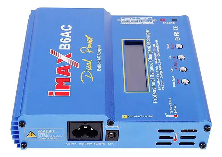 Cargador De Baterías Lipo Imax B6ac + Adaptador Multicarga - Tecneu