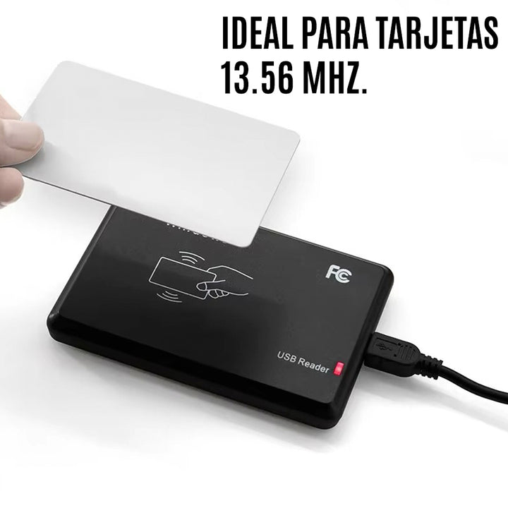 Lector de Tarjetas RFID 13.56MHZ Registro Entradas y Salidas R20C - Tecneu