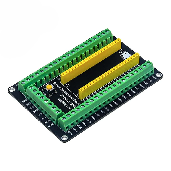 Shield Expansión Raspberry Pi Pico Bloque Terminales GPIO