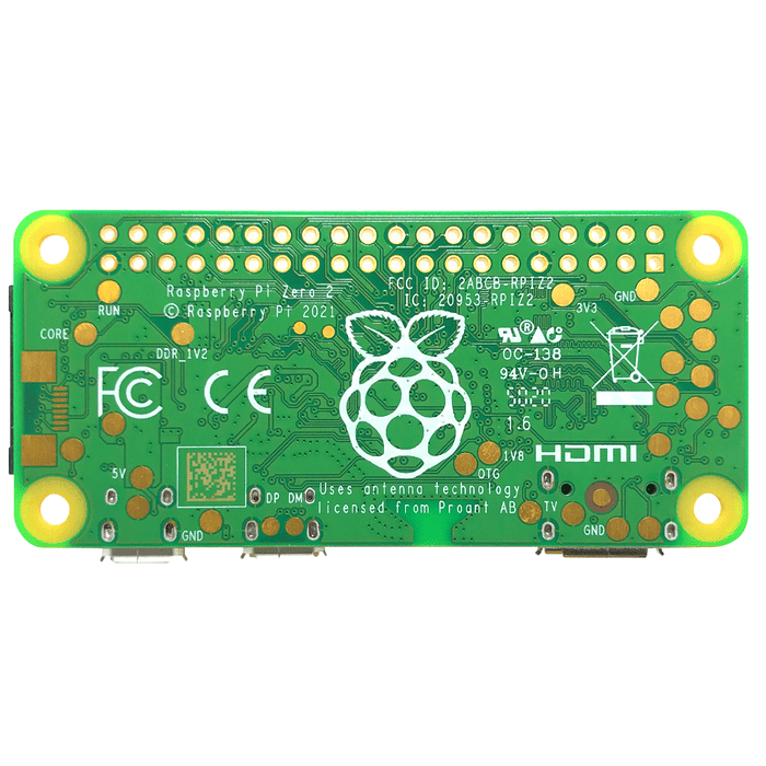 Raspberry Pi Zero 2W Cortex - A53 1 GHz WiFi y Bluetooth - Tecneu