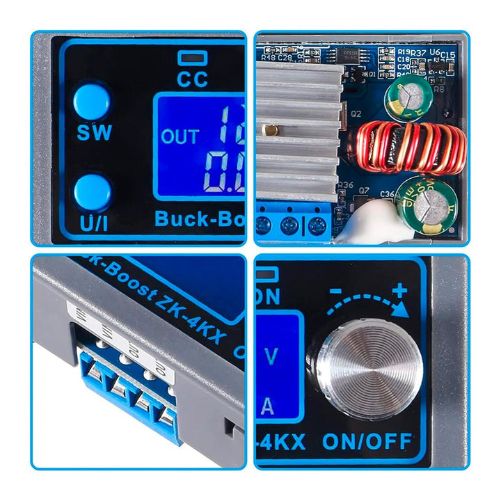 Fuente De Alimentación Regulable 30v 35w Zk - 4kx Buck Boost - Tecneu