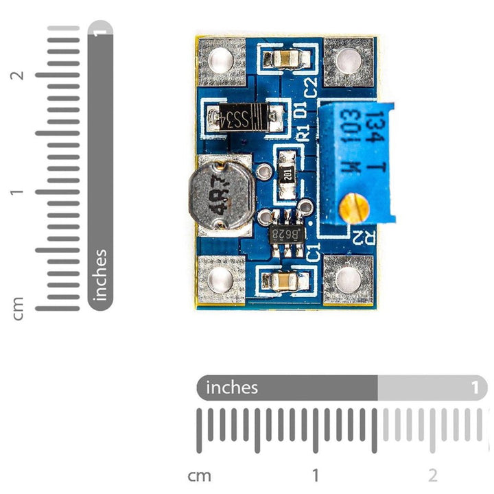 Regulador De Voltaje Step - Up Sx1308 6w 2A Elevador Boost - Tecneu