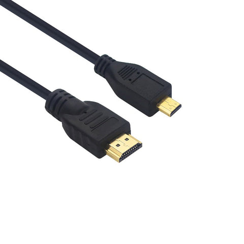 Adaptador Cable Micro HDMI a HDMI de 1,5 m para Raspberry Pi, Orange Pi, Tabletas y Consolas