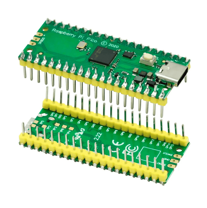 Raspberry Pi Pico Rp2040 Dual Core Arm Cortex M0 Tipo C Pines Soldados - Tecneu