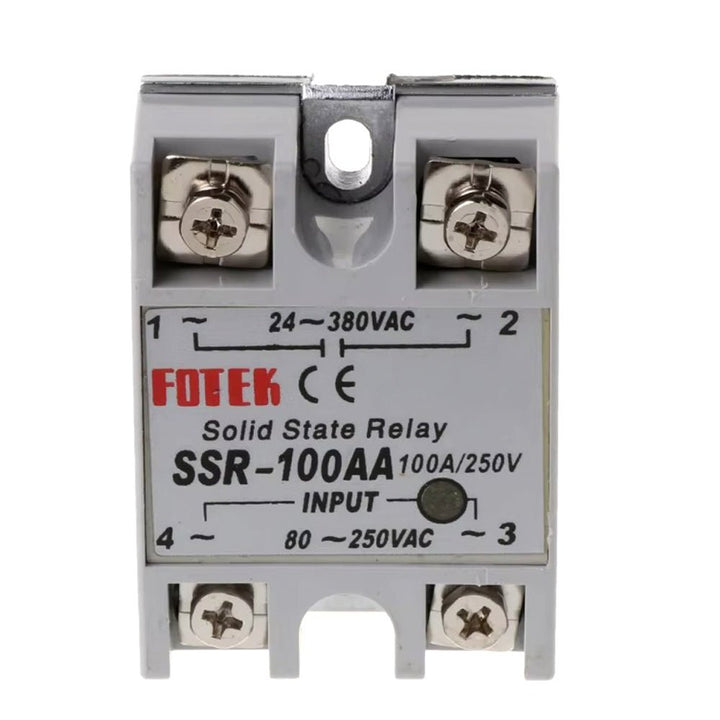 Relevador de Estado Sólido SSR - 100 - AA Relay 100A Vac - Tecneu