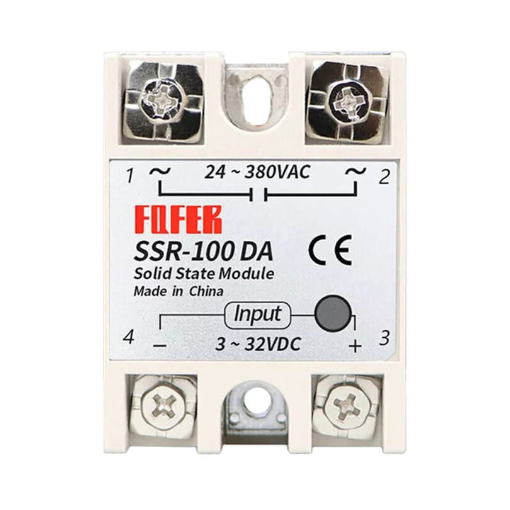 Relevador de Estado Sólido SSR - 100 - DA Relay 100A Vac - Tecneu