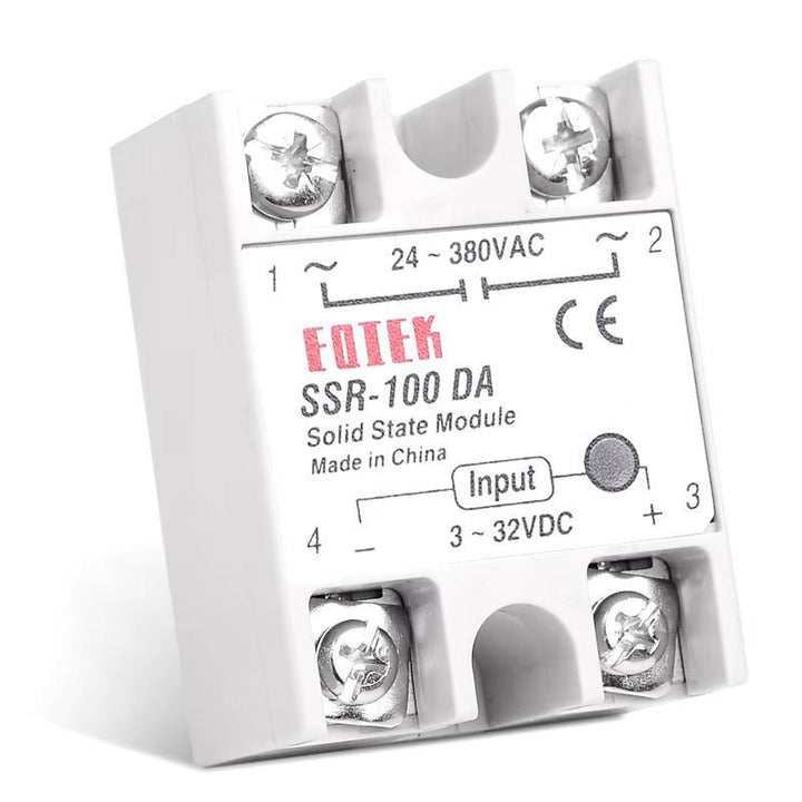 Relevador de Estado Sólido SSR - 100 - DA Relay 100A Vac - Tecneu