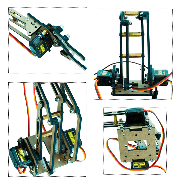 Carro Robot Arduino Programable Omnidireccional Con Brazo y Llantas De Repuesto N20 - Tecneu