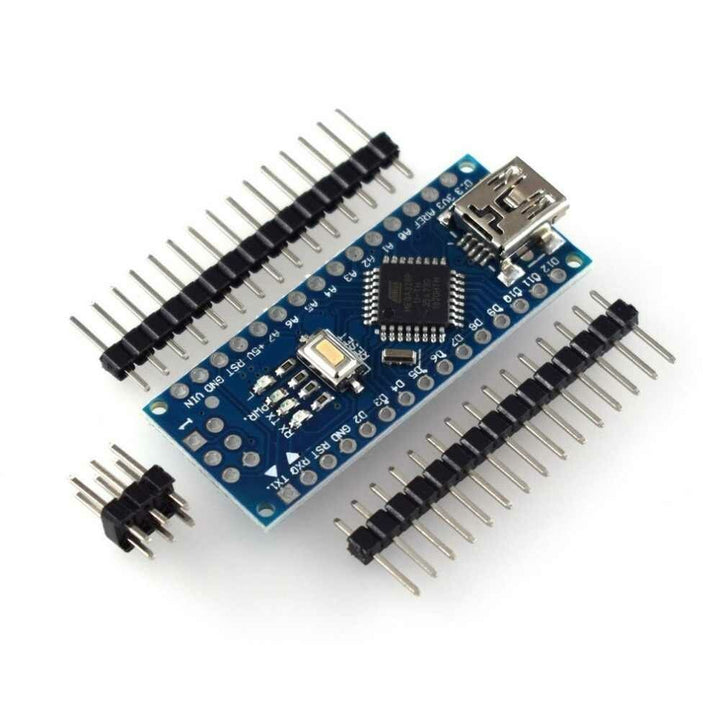 Tarjeta de desarrollo Nano V3.0 Atmega 328p Pines Desoldados - Tecneu