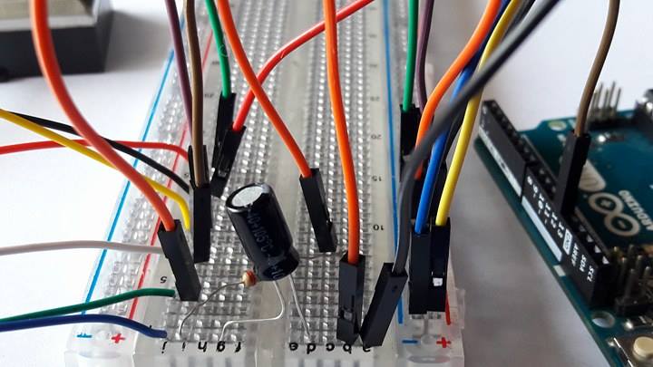 Protoboard Transparente 830 Puntos Mb - 102 Para Pruebas Pcb - Tecneu