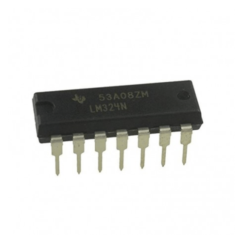 LM324N Amplificador Operacional Cuádruple DIP - 14 - Tecneu