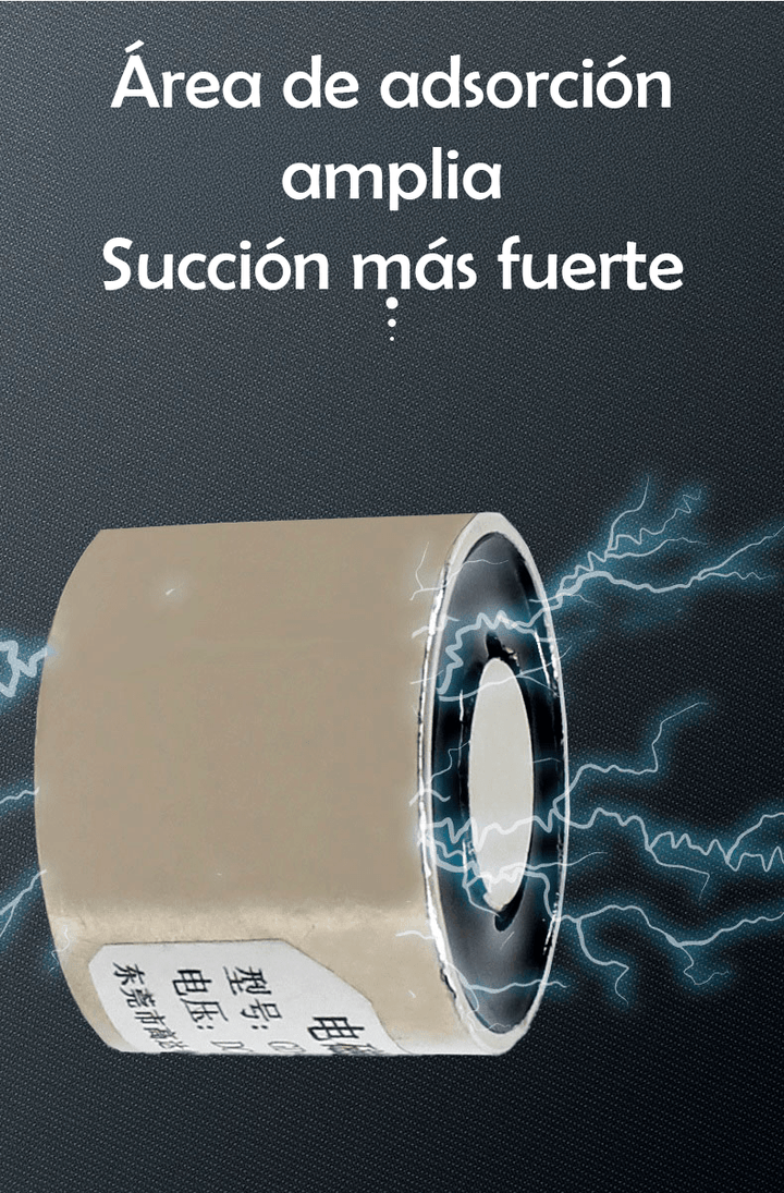 Electroimán Iman Electrico 8kg 12V Cierres Y Automatización - Tecneu