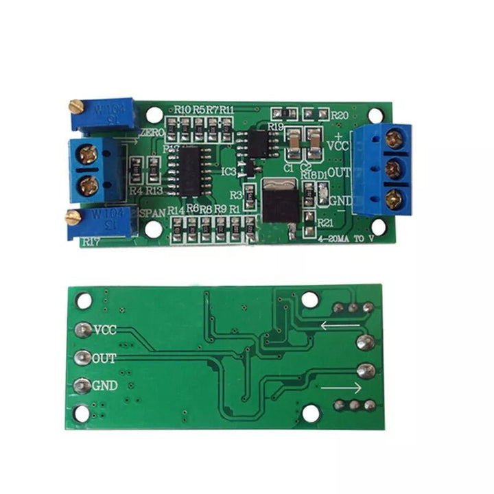 Convertidor Transmisor Voltaje a Corriente 0 ~ 5v A 4 ~ 20ma - Tecneu